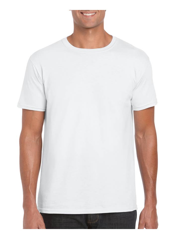 Print The Dream - Wholesale T-Shirt - Men's - Gildan Softstyle Adult Unisex T-Shirt, Blank Shirt