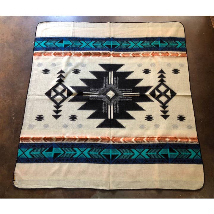 SoulCrafts - Venta al por mayor Mantas de sofá - Manta étnica reversible de alpaca Throw Chakana