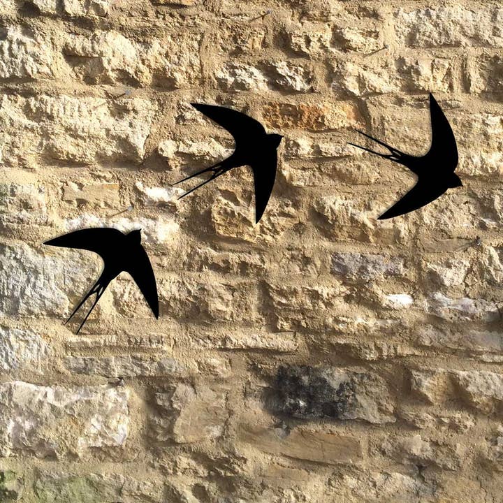 A Blackbird Sang – wholesale Wall Accent – Bird - Swallow4