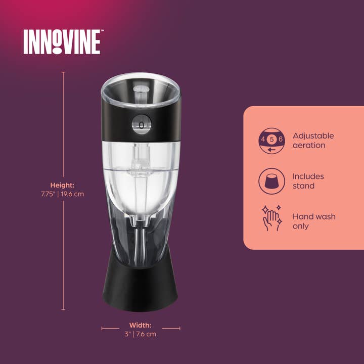 Innovine - Wholesale Liquor Dispenser - Adjustable Wine Aerator4