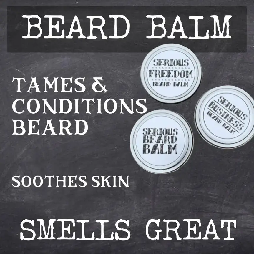 Serious Lip Balm - Wholesale Beard Conditioner - Business Natural Beard Balm - Large7