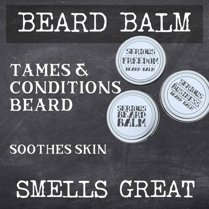 Serious Lip Balm - Wholesale Beard Conditioner - Business Natural Beard Balm - Large7