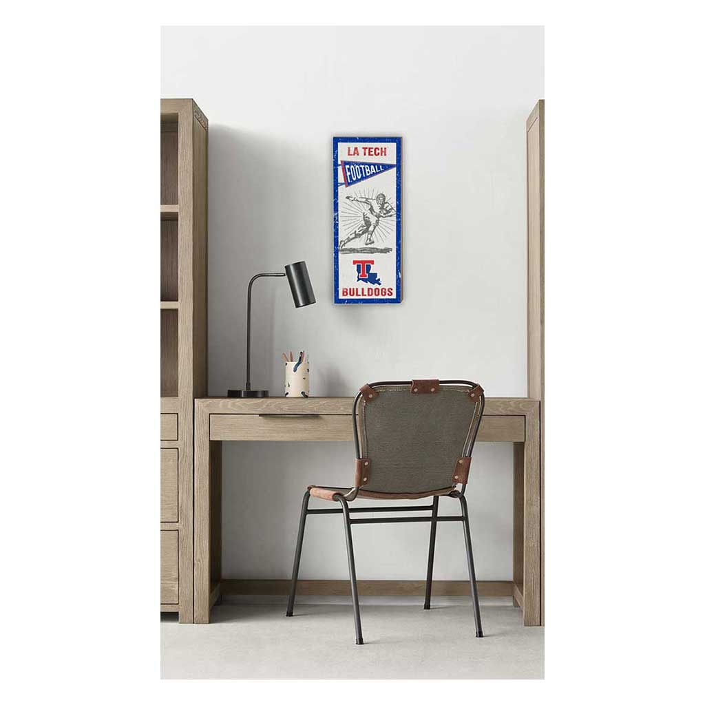 KH Sports Fan - Wholesale Sign - 7x18 Football Louisiana Tech Bulldogs1