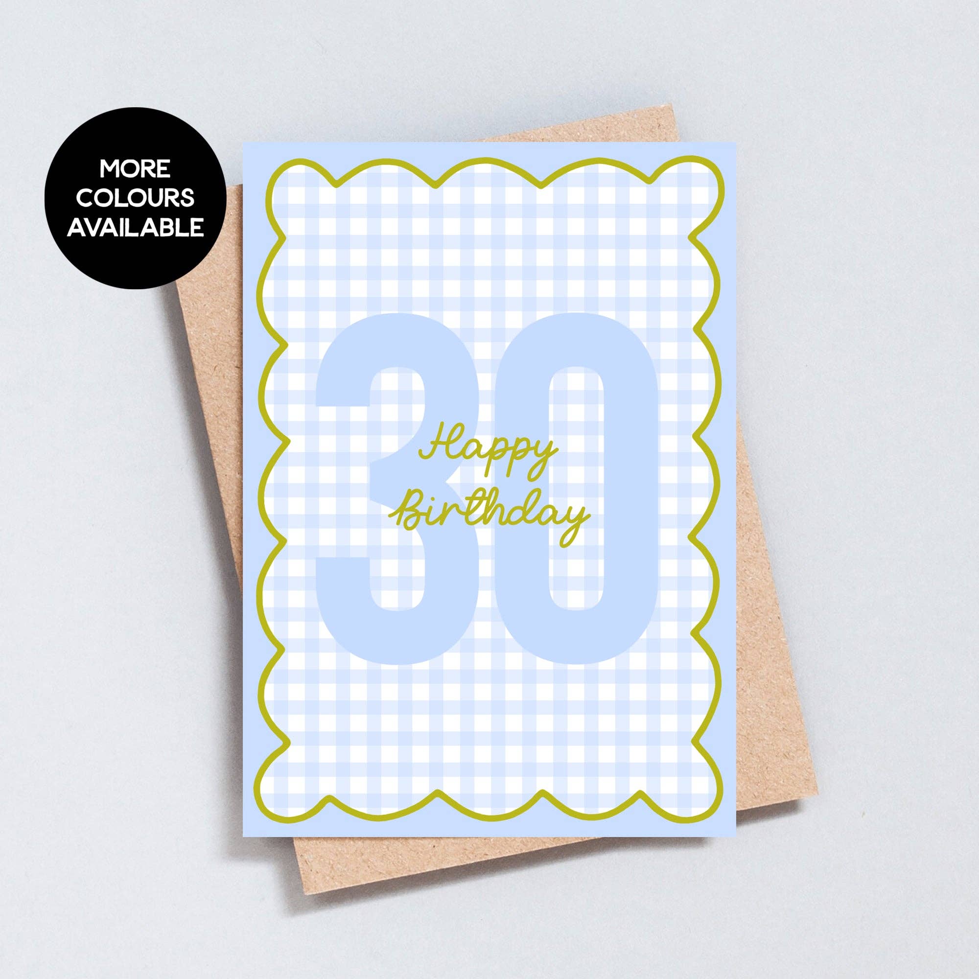 The Type Club – Engroshandel Fødselsdagskort – 30 års fødselsdag lykønskningskort1