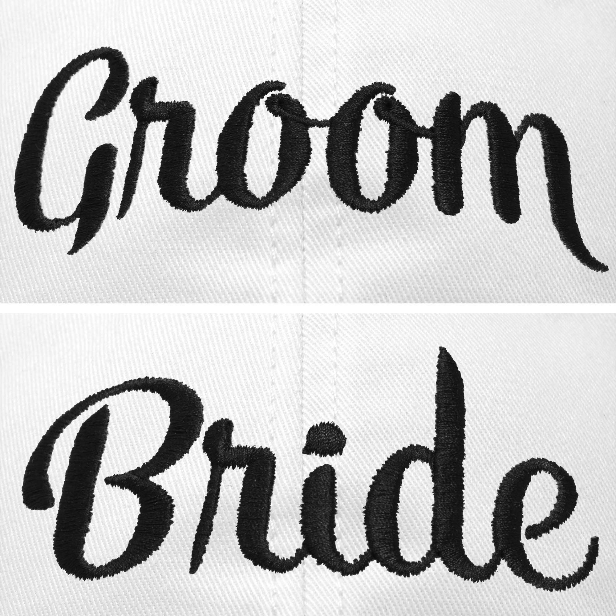 Dalix - Venta al por mayor Gorra de béisbol - Unisex - DALIX Novia Novio Papá Sombreros Gorras De Béisbol Gorras De Boda Recién Casados61