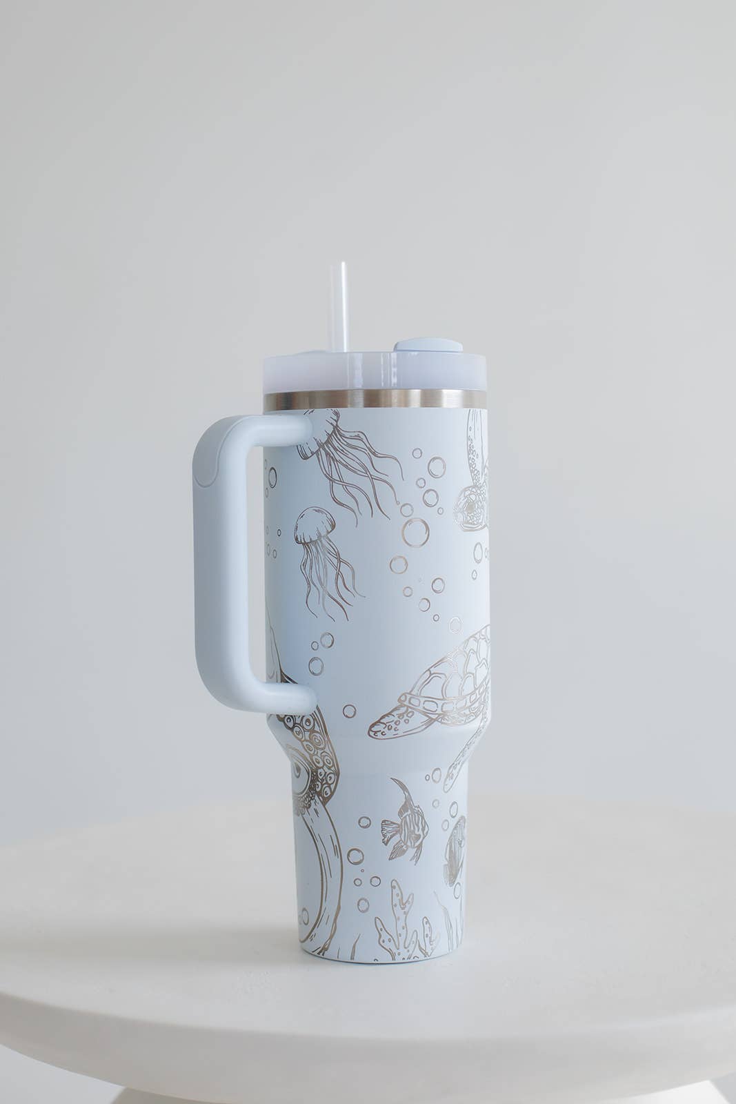 KNOTS + NOOK - Wholesale Insulated Mug/Tumbler - SEA LIFE ENGRAVED STANLEY 40OZ STAINLESS STEEL TUMBLER5