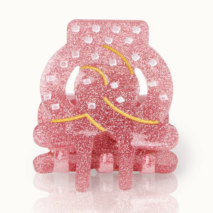 Hair clip Breze Glitter Pink Small for wholesale by by Vivi.