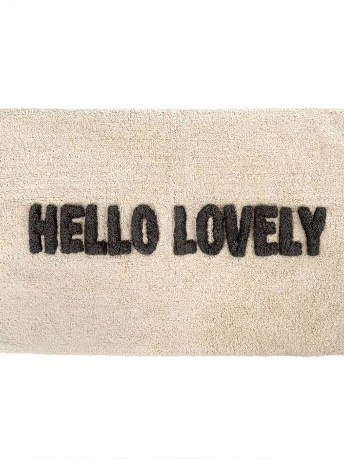 Bonjour Joli Tapis de Bain pour la vente par Flair Interiors