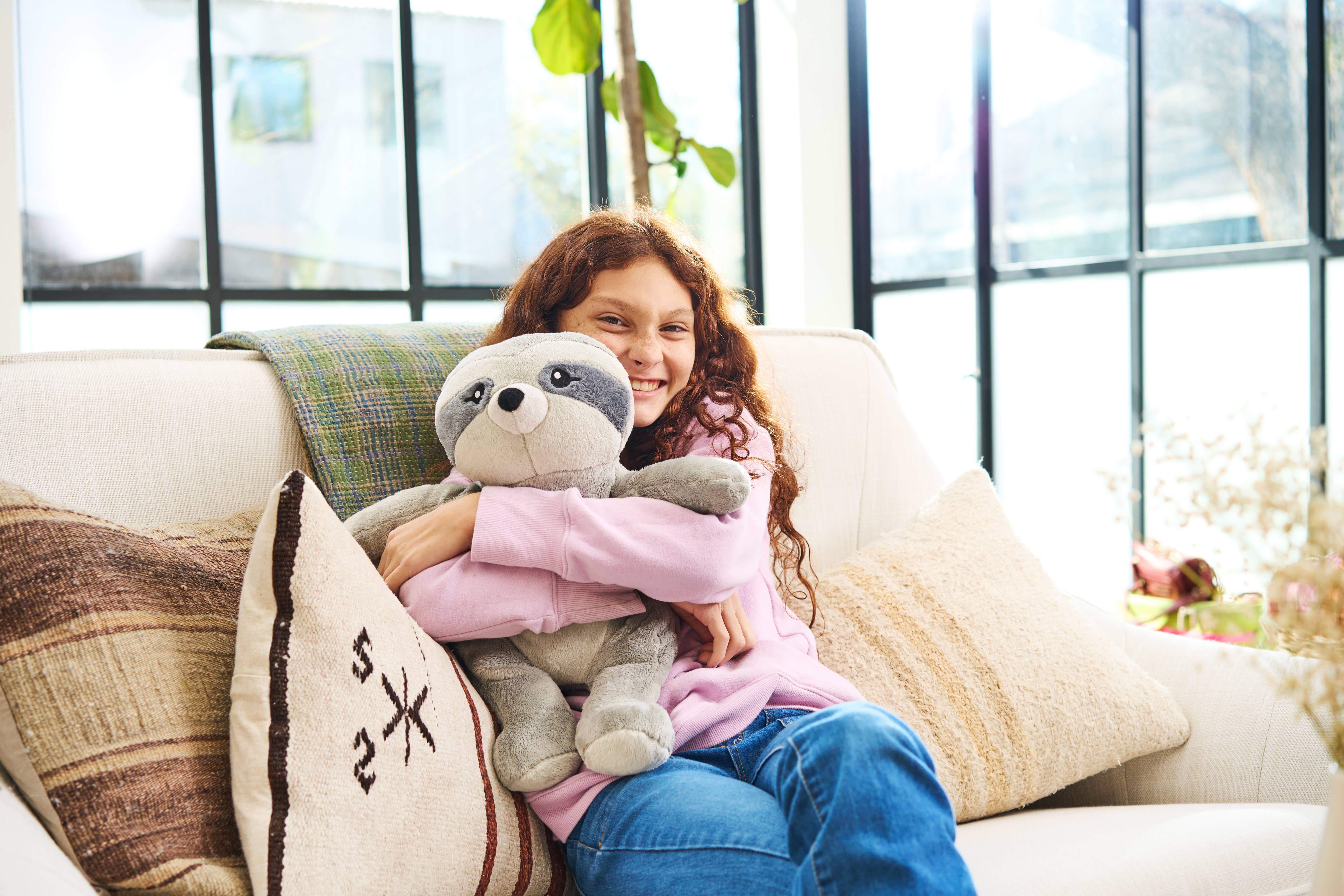 Hugimals World - Wholesale Stuffed/Plush Toy - Kids & Baby - Sam the Sloth 4.5lb Weighted Plush Anxiety: Kids & Adults11