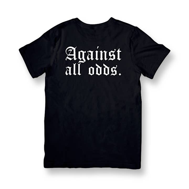 "Against All Odds" (Black/White) for wholesale by SuccessOverEverything Clothing