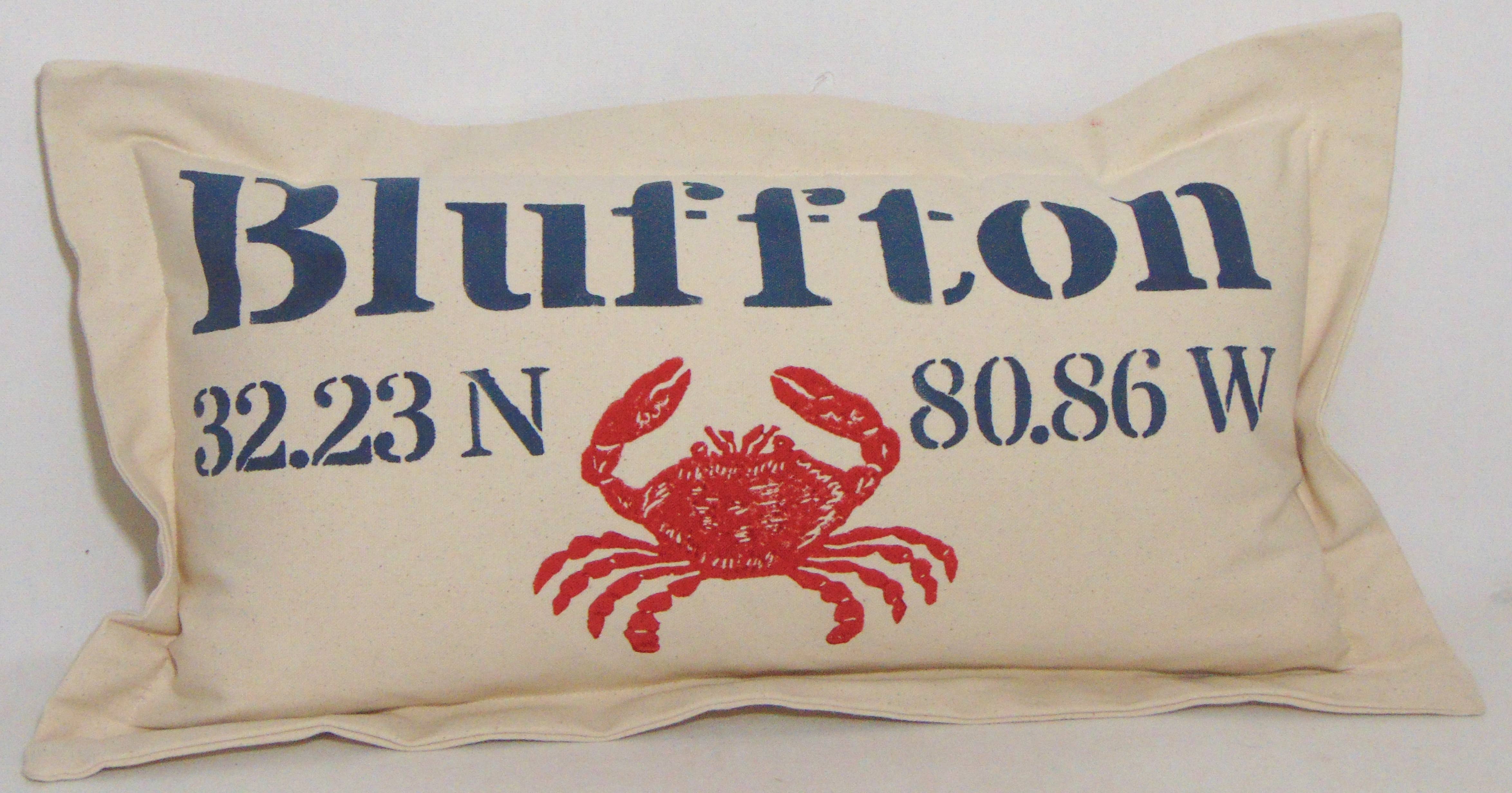 Lowcountry Linens - Wholesale Throw Pillow Cover - Custom Coordinates Heavy Natural Canvas Lumbar Pillow COVER8