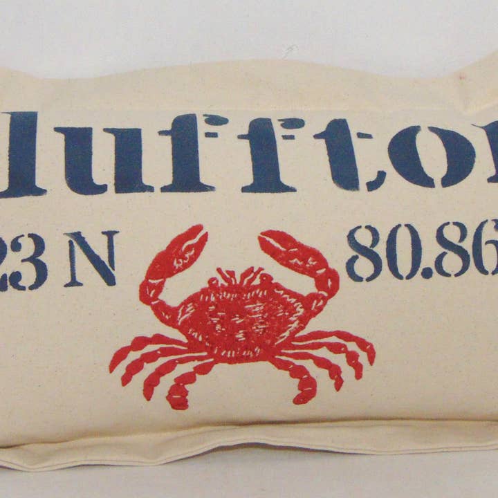 Lowcountry Linens - Wholesale Throw Pillow Cover - Custom Coordinates Heavy Natural Canvas Lumbar Pillow COVER9