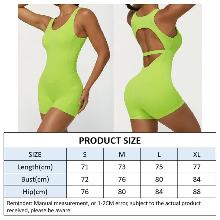 Sodalemon - Wholesale Unitard - Dames - Sportieve jumpsuit uit één stuk zonder yogaruggen met hoge stretch4