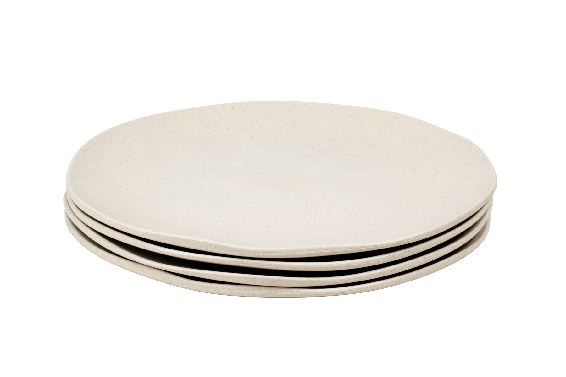 Abode Homewares by TarHong - Wholesale Tableware set - Organic Coupe Wheat Off White PP 12 Pc Dinnerware Set5