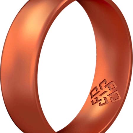 Knot Theory Silicone Ring - Wholesale Band/Stacked Ring - Knot Theory Copper Arc Comfort Fit1