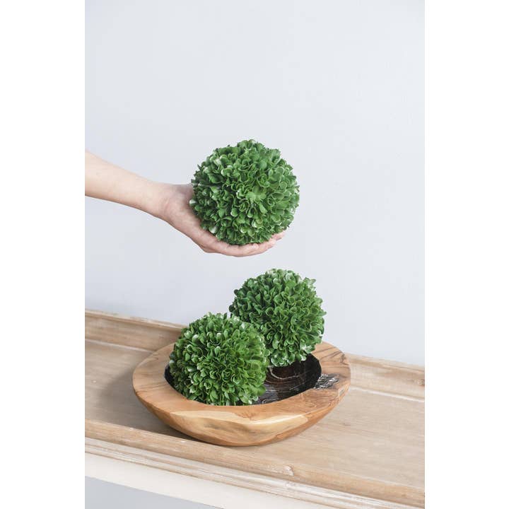 A&B Home Group Inc. - Vente Plantes artificielles - Boule de buis artificielle D5" - Vert5