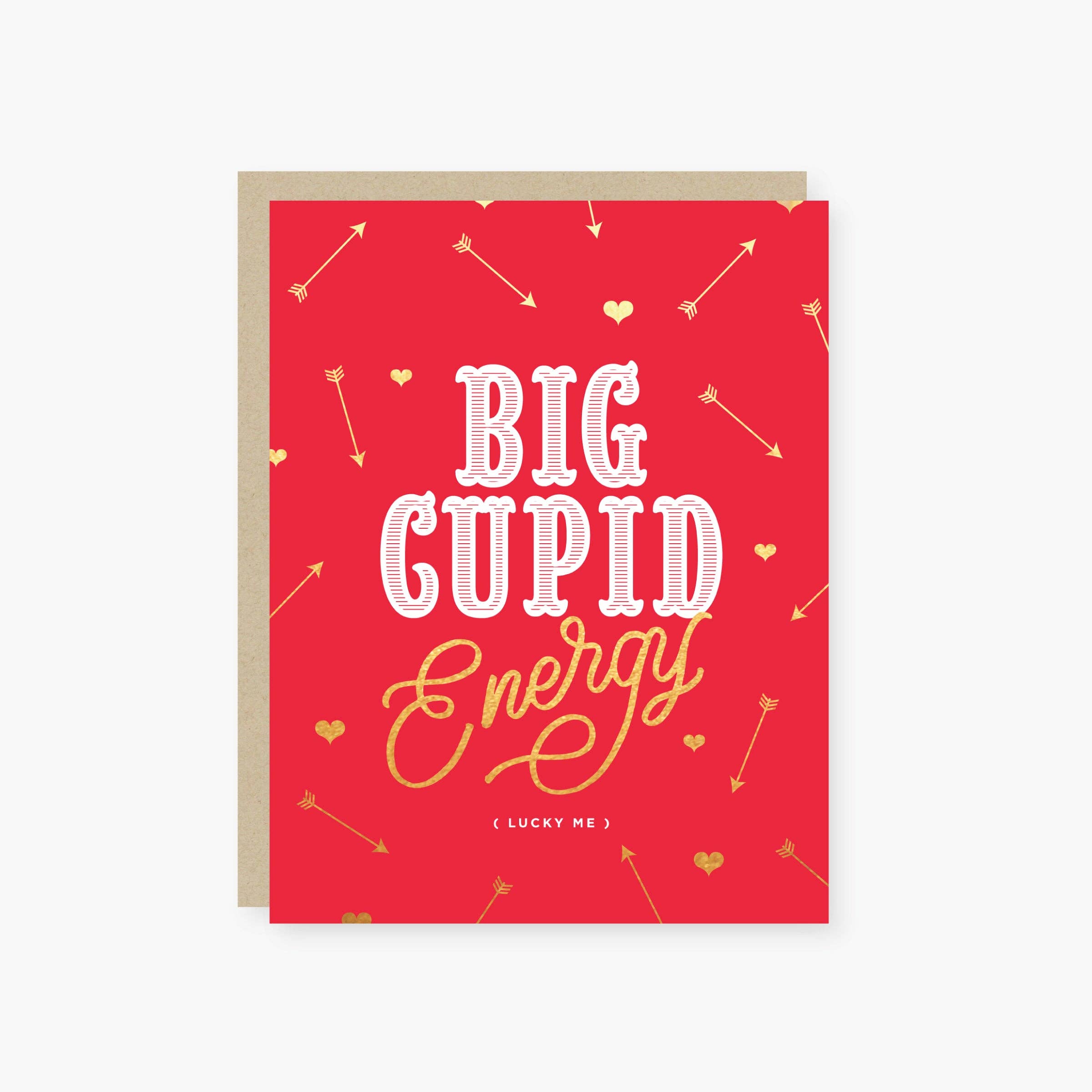 2021 Co. - Wholesale Valentine's Day Card - 2021 Co. x Holiday Junkie big cupid energy foil valentine's day card0
