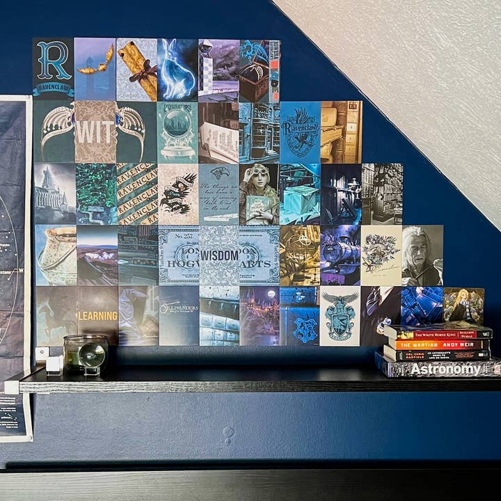 Conquest Journals - Wholesale Collage - Harry Potter Ravenclaw Wall Collage Kit (4'' x 6'')