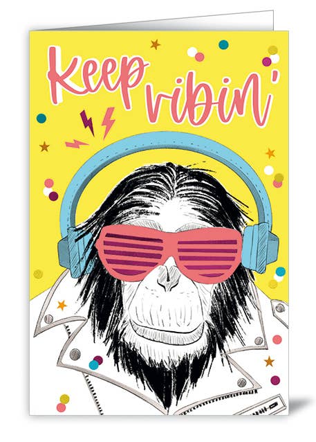 Actetre Deutschland Gmbh - Wholesale Everyday Greeting Card - Keep vibin', X-SC010