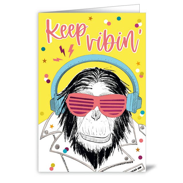 Actetre Deutschland Gmbh - Wholesale Everyday Greeting Card - Keep vibin', X-SC01