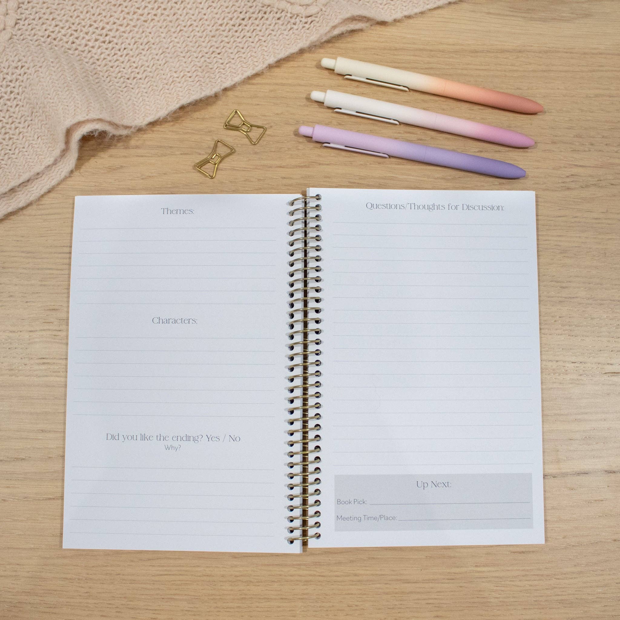 Little Inklings LTD – Großhandel Tagebuch – Buchclub-Journal - Schwarz und Gold4