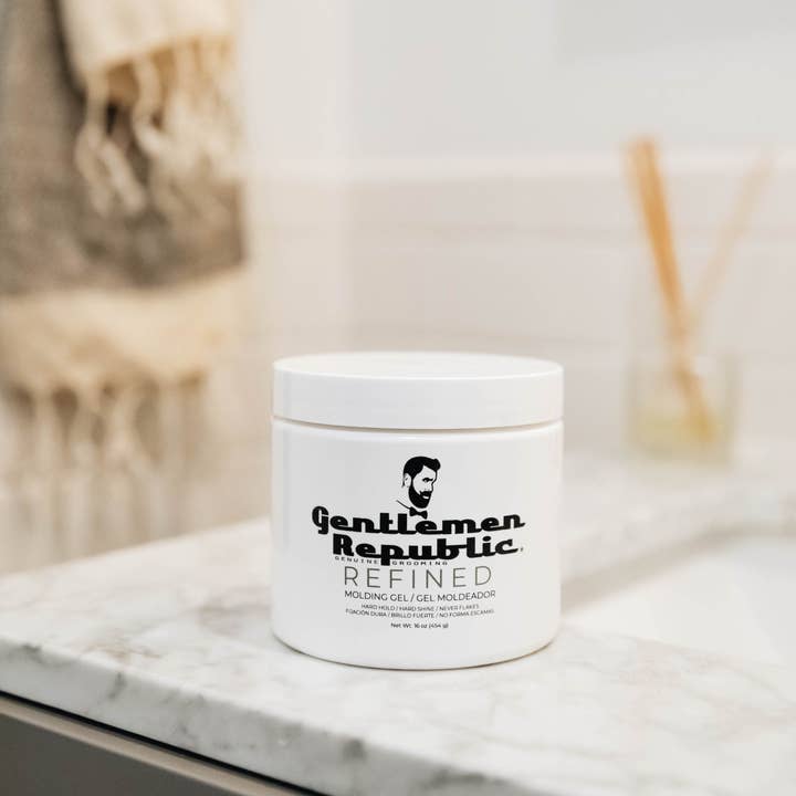 Gentlemen Republic - Wholesale Hair Styling Gel/Mousse - 16 oz Refined Hair Gel3