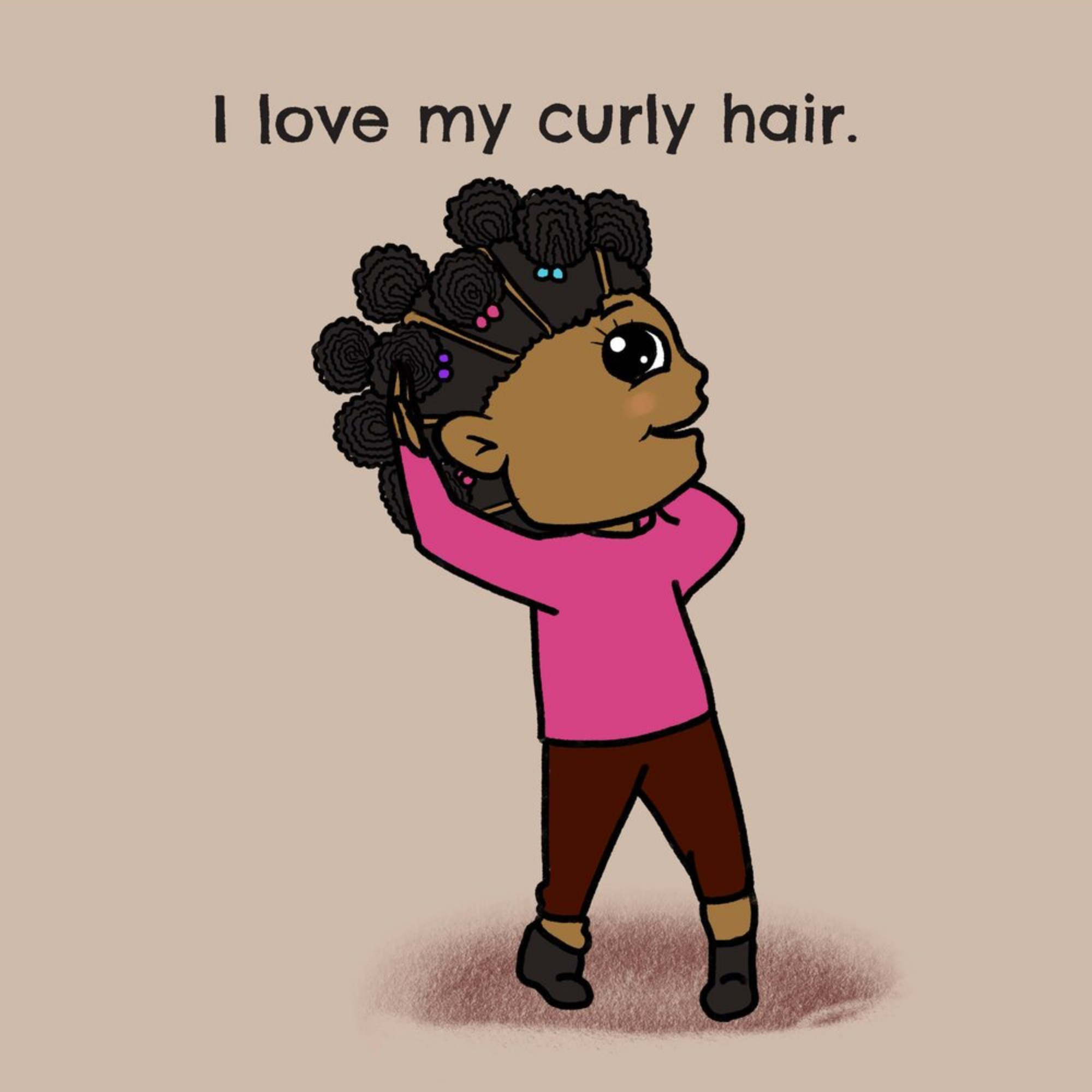 Curly Crew Books - Wholesale Preschool Book (3-5) - I Love Being Me!4