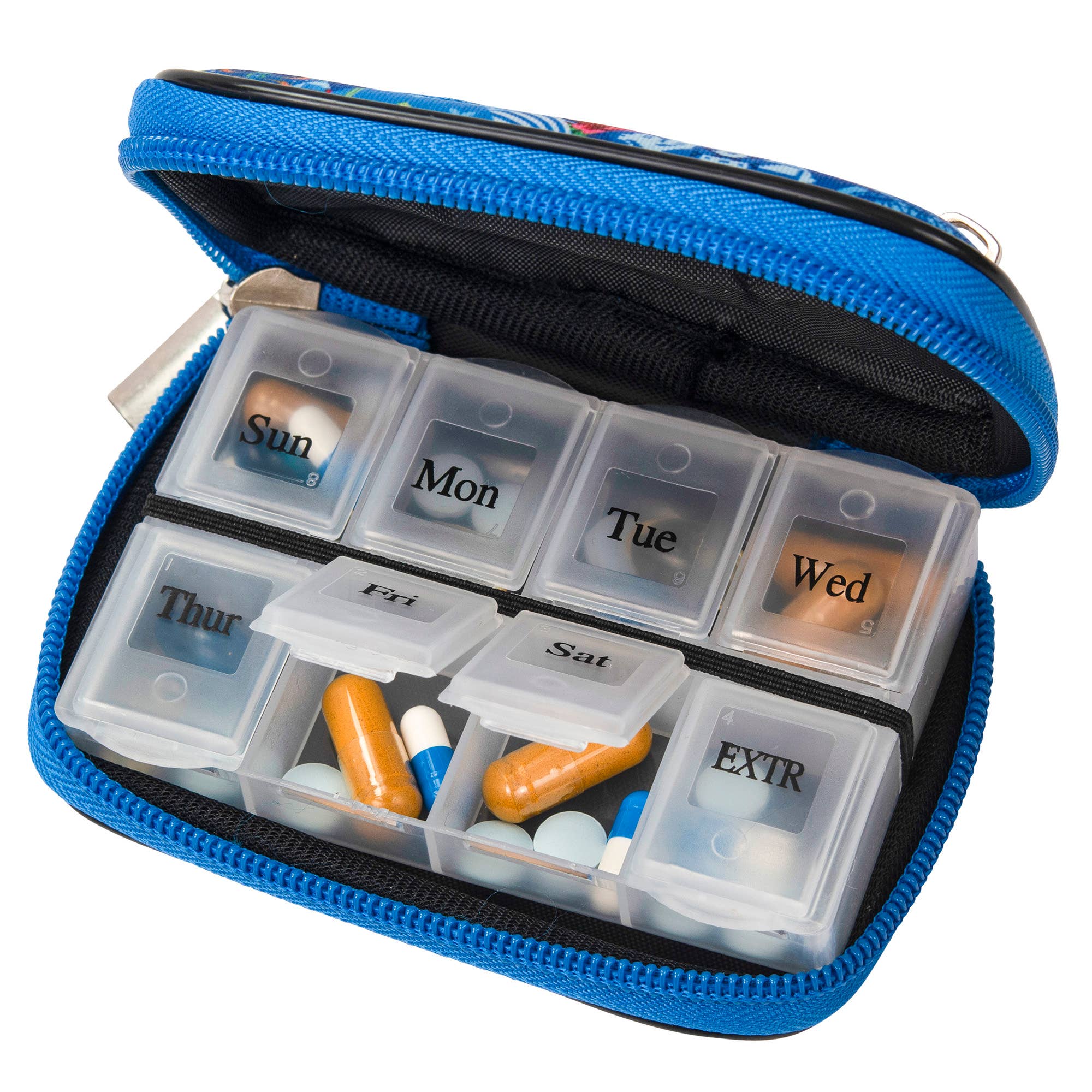 MADE EASY KIT - Wholesale Pill Organizer - Made Easy Kit Pill Case - 7-Day Travel Medicine Organizer8