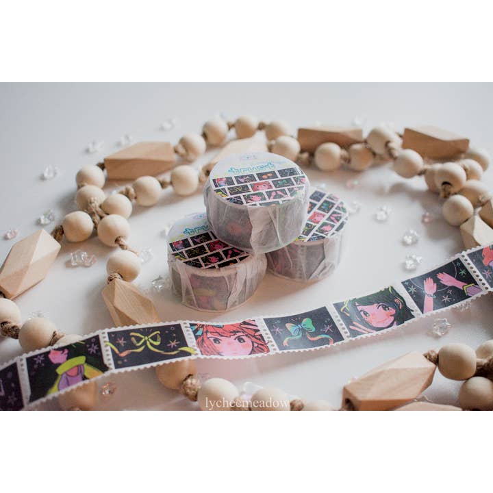 Ruban Washi à motifs (plusieurs designs) pour la vente par Lycheemeadow