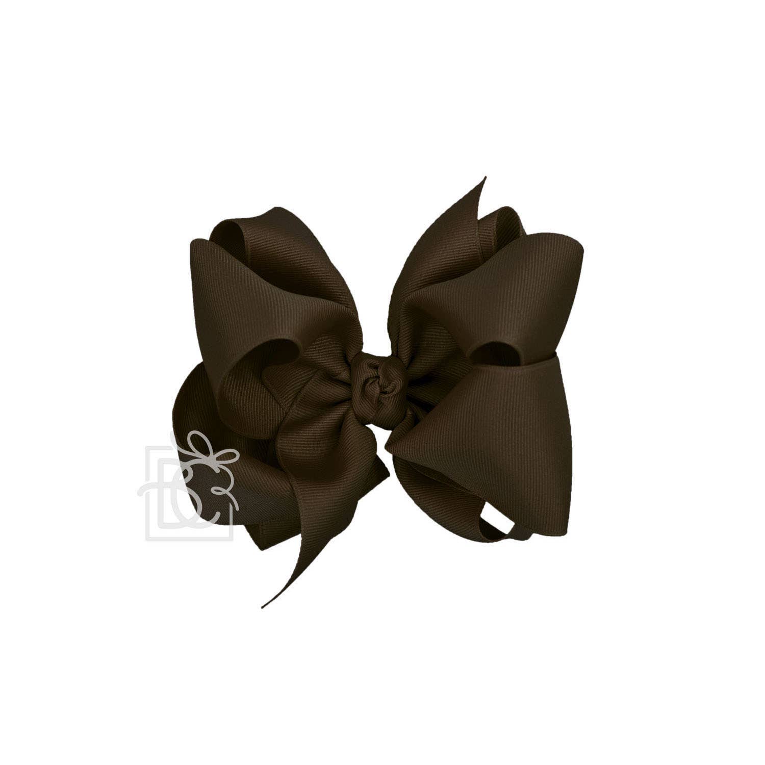 Beyond Creations, LLC - Wholesale Hair bow – Kids - MULTI-LOOP GROSGRAIN BOW ON CLIP216