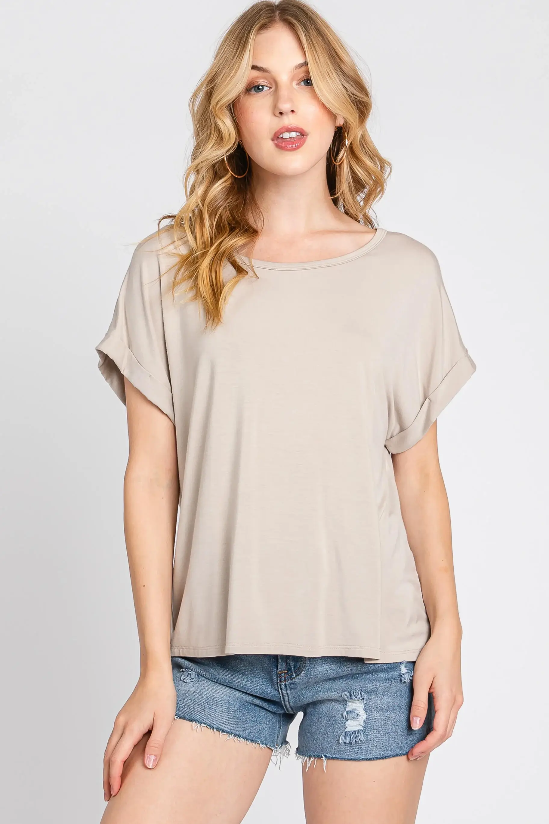 Final Touch - Vendita all'ingrosso Top in maglia - Donna - Top Girocollo in Modal Rayon - T3104828