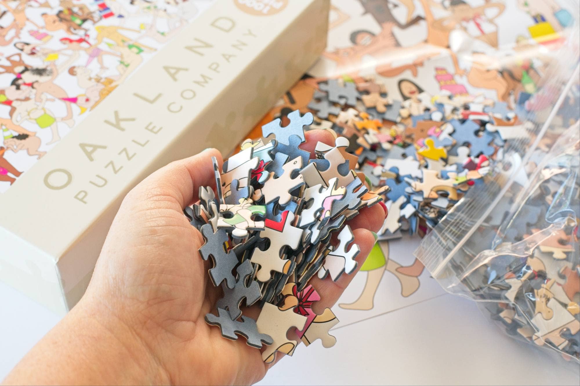 Oakland Puzzle Company – wholesale Puzzle – Adult – Birthday Suits by Songa Kim-1000 Piece Jigsaw Puzzle3