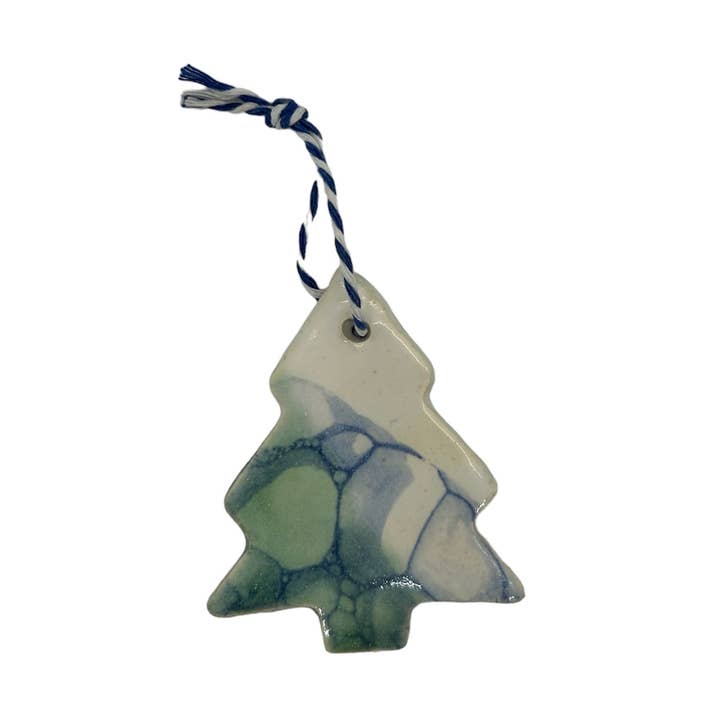 Boom ornament voor wholesale door Leelanau Pottery Co