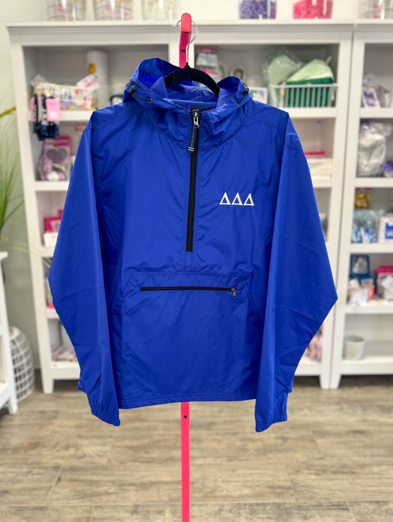 Rush: Greek Gifts - Wholesale Raincoat - Women's - Sorority Embroidered Rain Jacket3