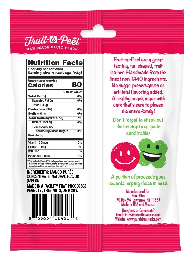Fruit-a-Peel - Wholesale Fruit Snacks - Fruit-a-Peel Cherry Berry Fusion Fruit Flats2