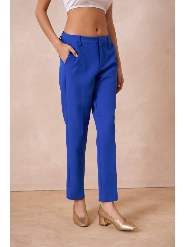 Attentif Paris - Wholesale Broek - Dames - Attentif Paris tijdloze high-waisted sigarettenbroek35