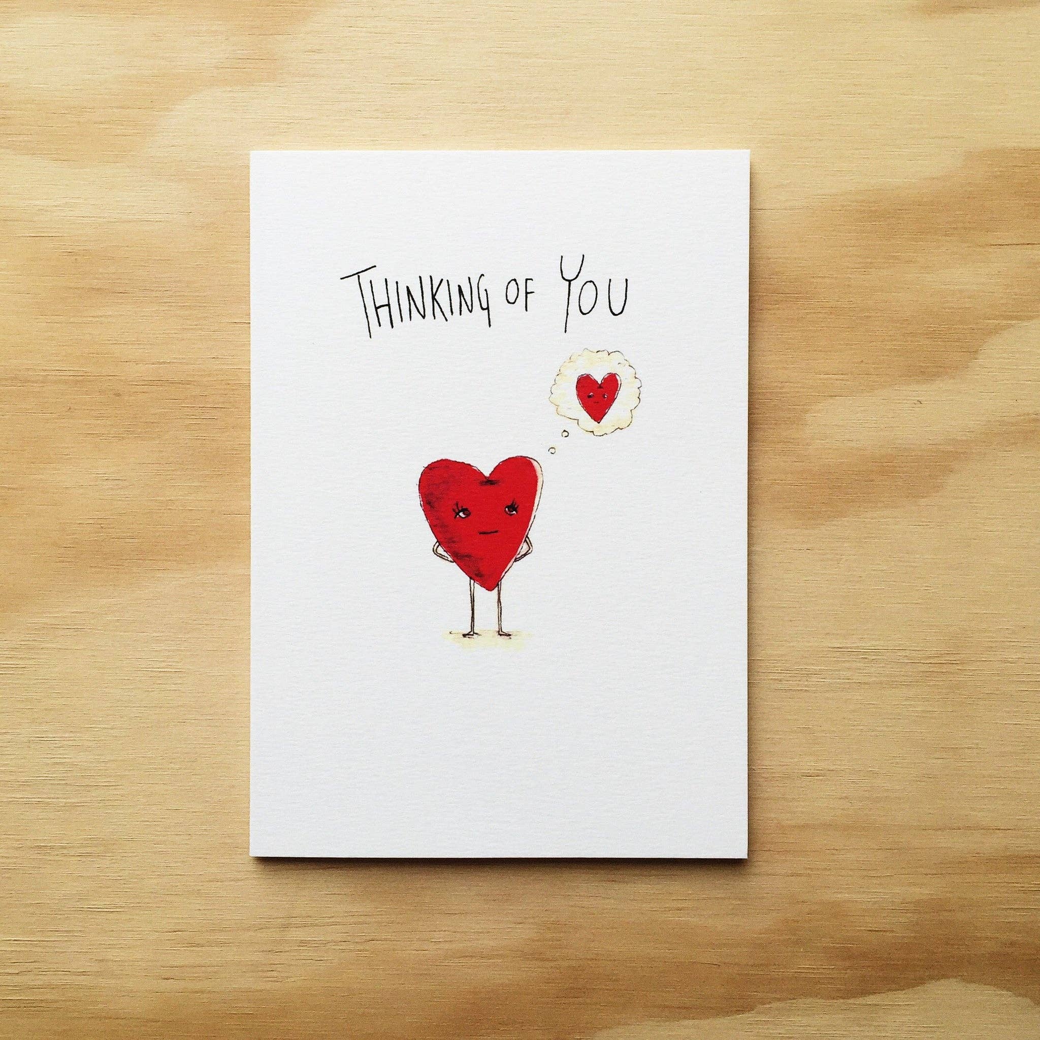 Well Drawn - Wholesale Thinking of you card - Thinking of You