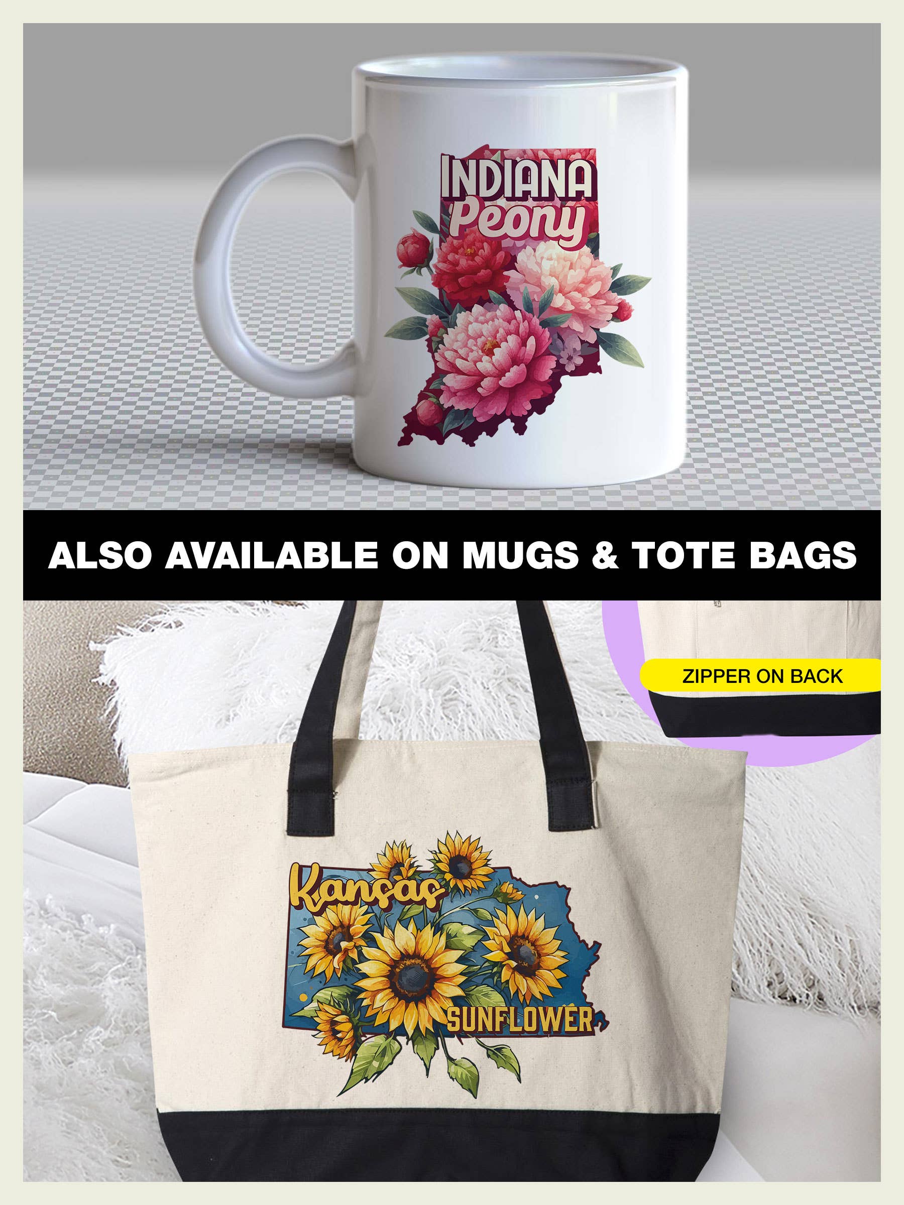 House Of Rodan - Wholesale Tea Towel - Oklahoma State Flower Oklahoma Rose Tea Towel  Dish1