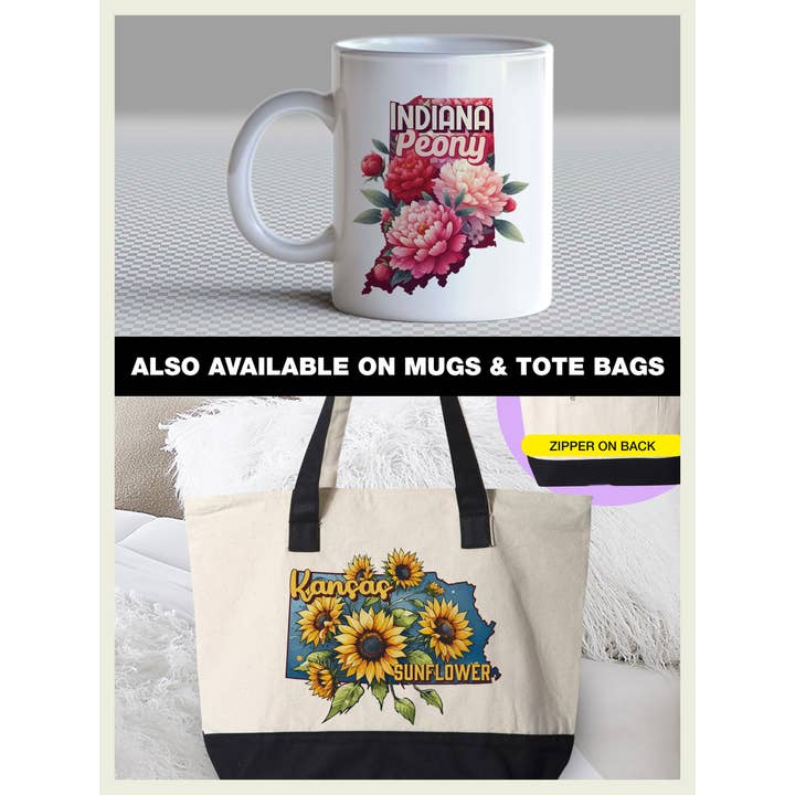 House Of Rodan - Wholesale Tea Towel - West Virginia State Flower Rhododendron Tea Towel1