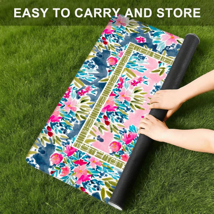 Britt Mills Design - Wholesale Table Protector - Britt Mills Mini Travel Mahjong Mat (Non-Neoprene)11