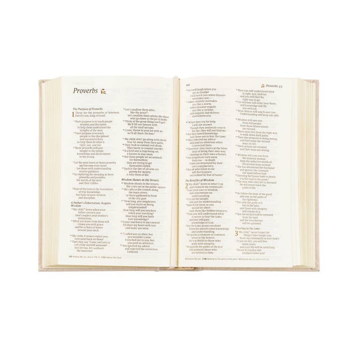 Hosanna Revival - Wholesale Religion Book - NLT Compact Bible: Casablanca Theme3