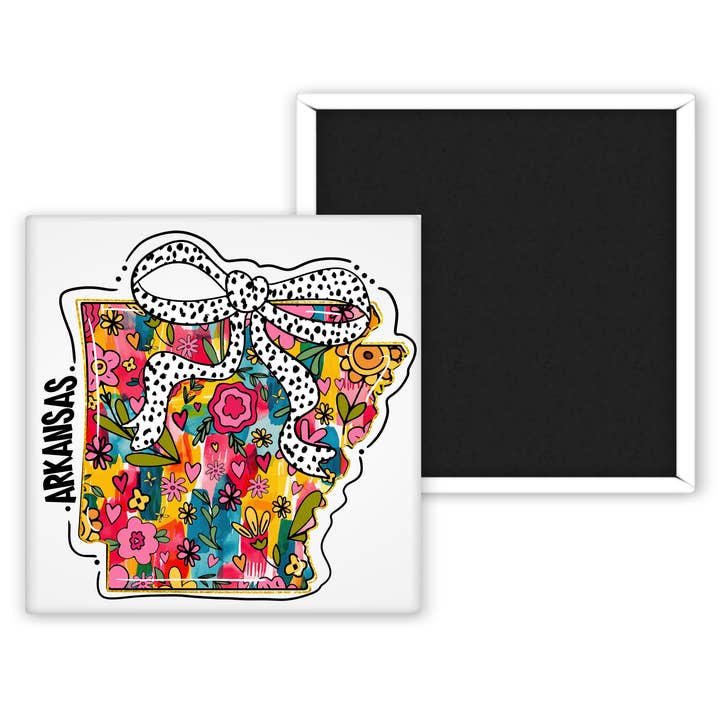 Arkansas State... 2x2 Magnet for wholesale by Chic Magnet Co.