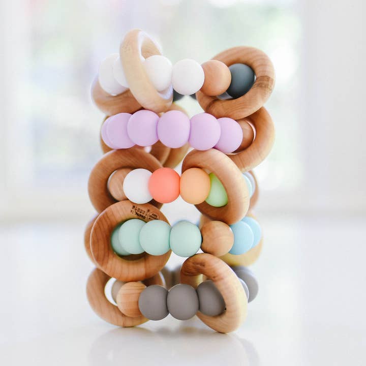 Classic Teether Wooden Baby Toys for wholesale by Bannor Toys