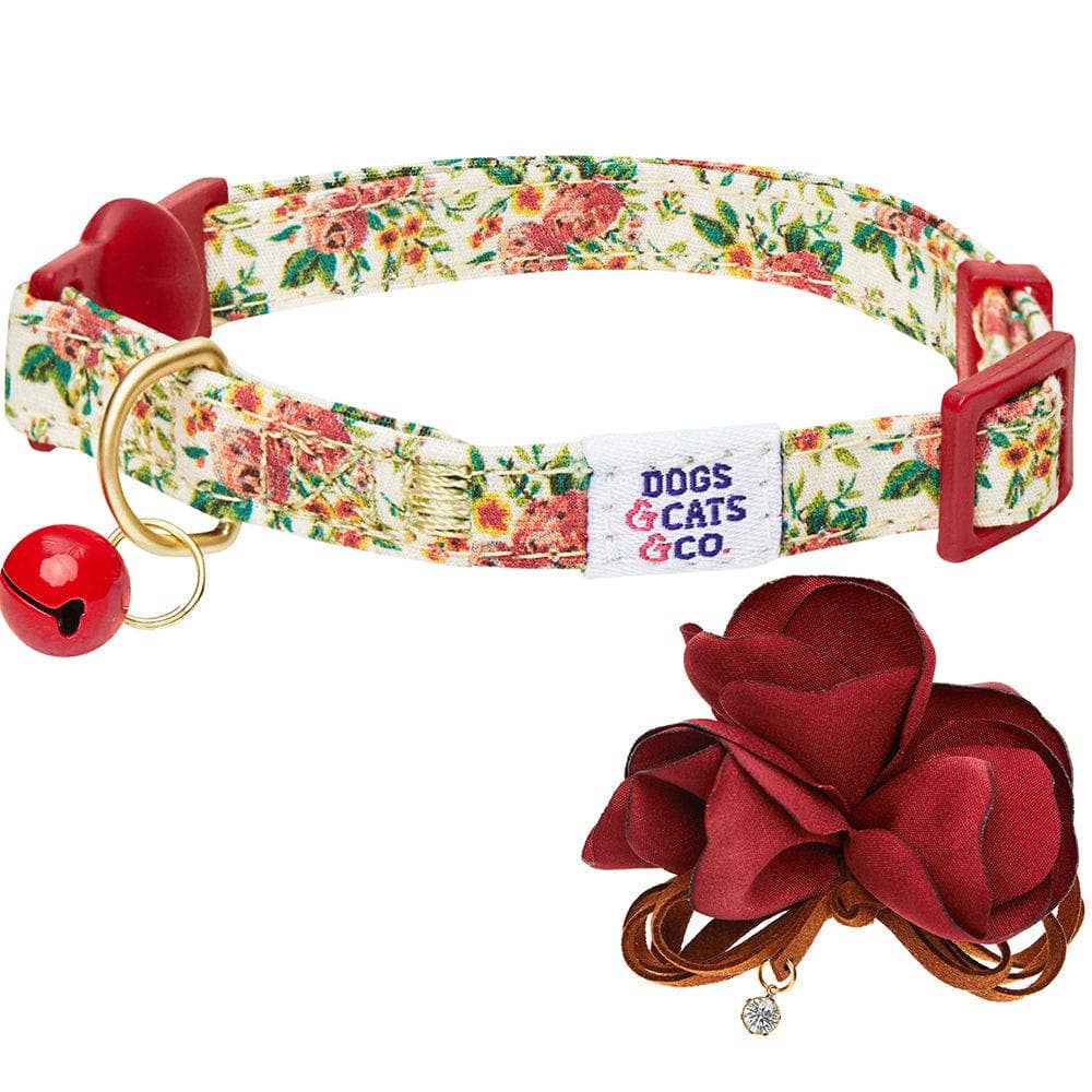 Blueberry Pet – wholesale Pet collar – Cat – Dogs & Cats & Co. A Scent of Spring Balloon Flower Cat Collar6