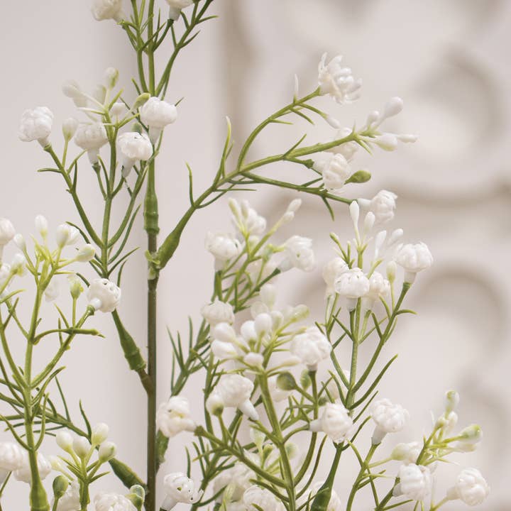 Saybrook Lane - Wholesale Artificial Flowers - Wispy Baby's Breath Spray - 25.5"H