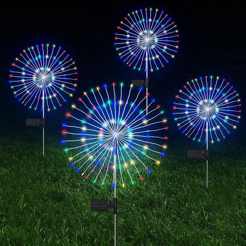 VIGOR - Wholesale Outdoor/Lawn Light - Decorative Fairy Lights With Stake Solar Firework Light Outd7