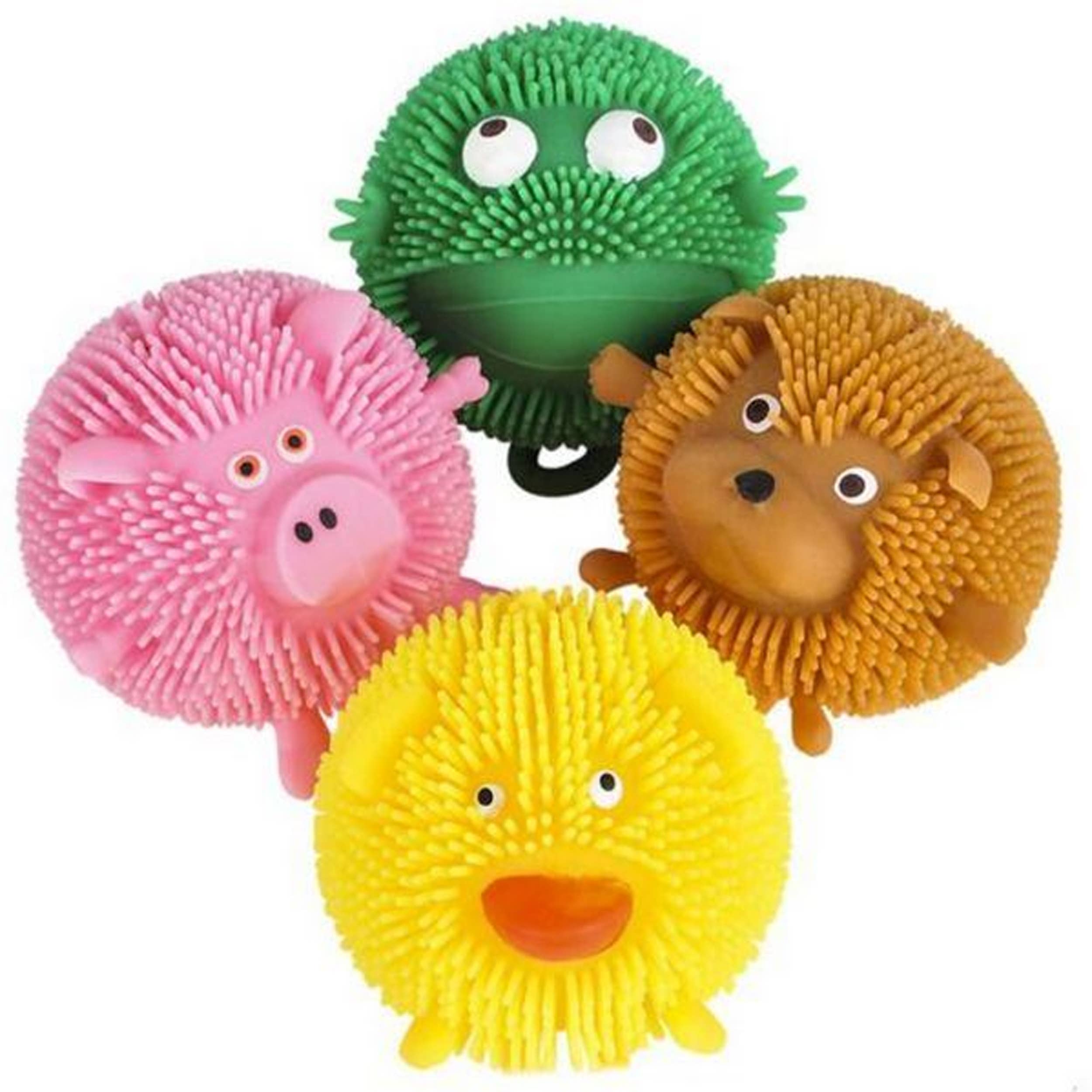 Loogai – wholesale Squishy toy – Kids & Baby – Puffer Animal Squeeze Fidget Kids Toy- Assorted2