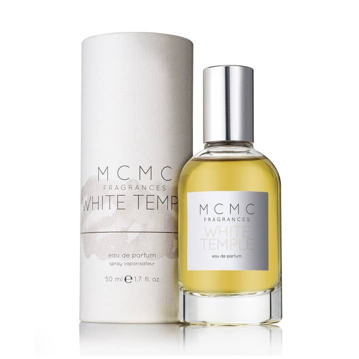 WHITE TEMPLE 50ml eau de parfum pour la vente par MCMC Fragrances