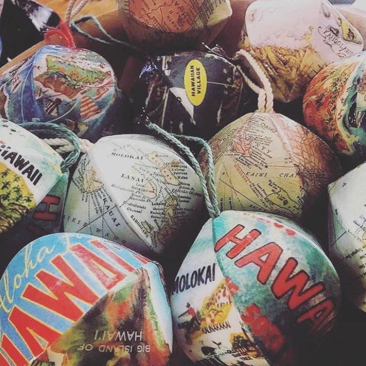 Domesticadence - Wholesale Ornament Set - 24 Custom Upcycled Local Area Maps Bundle2