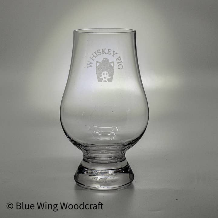 Blue Wing Woodcraft - Wholesale Cocktail/Liquor Glass - Whiskey Pig® Glencairn Glass